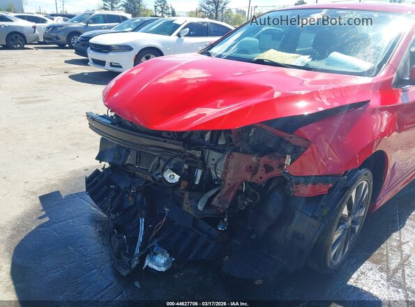 3N1AB7AP0GY305603 2016 NISSAN SENTRA Red Widok z przodu