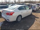 2017 Nissan Sentra S/sl/sr/sv Белый vin: 3N1AB7AP0HY365446