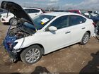 2017 Nissan Sentra S/sl/sr/sv Белый vin: 3N1AB7AP0HY365446