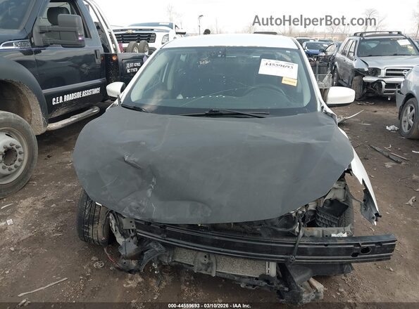 3N1AB7AP0HY365446 2017 NISSAN SENTRA Белый Вид задней части салона