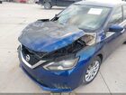 2018 Nissan Sentra S Синий vin: 3N1AB7AP0JY205248
