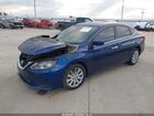 2018 Nissan Sentra S Синий vin: 3N1AB7AP0JY205248