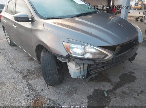3N1AB7AP0KL610492 2019 NISSAN SENTRA Gray Vista frontal