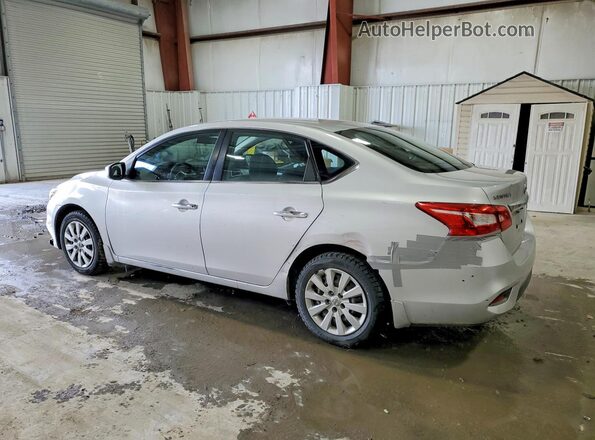3N1AB7AP1GL681451 2016 NISSAN SENTRA Silver უკანა მარცხენა