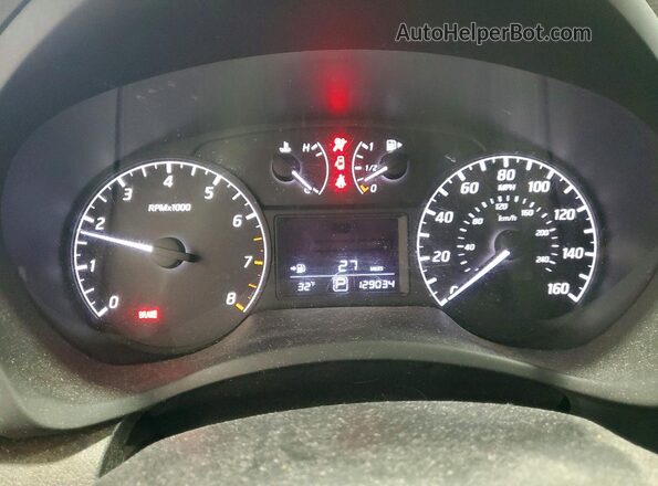 3N1AB7AP1GL681451 2016 NISSAN SENTRA Silver ხელსაწყოთა პანელის ხედი