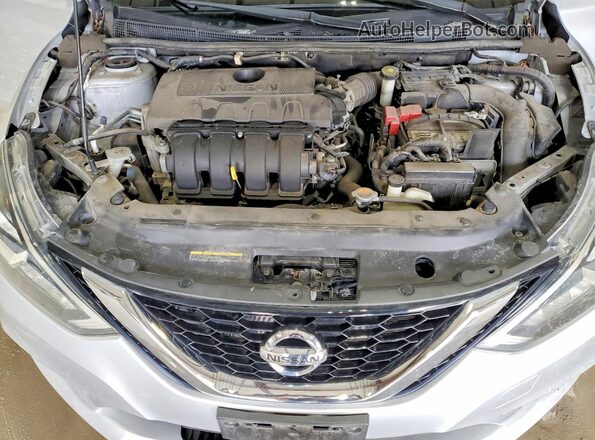 3N1AB7AP1GL681451 2016 NISSAN SENTRA Silver უკანა სალონის ხედი