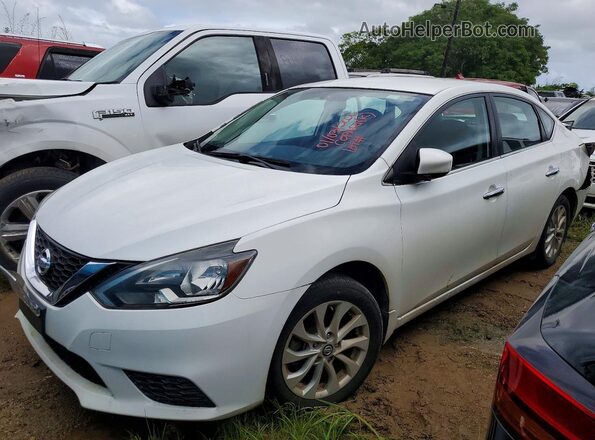 3N1AB7AP1GY210967 2016 NISSAN SENTRA White Vista tres cuartos delantera izquierda
