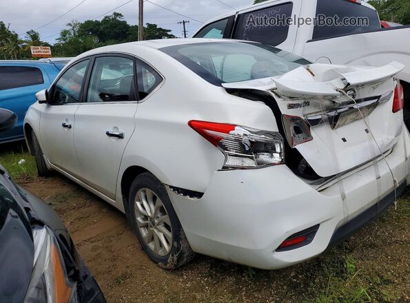3N1AB7AP1GY210967 2016 NISSAN SENTRA White Trasero izquierdo