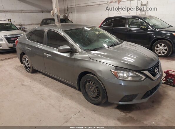3N1AB7AP1GY229034 2016 NISSAN SENTRA Gray Front right
