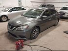 2016 Nissan Sentra S Gray vin: 3N1AB7AP1GY229034