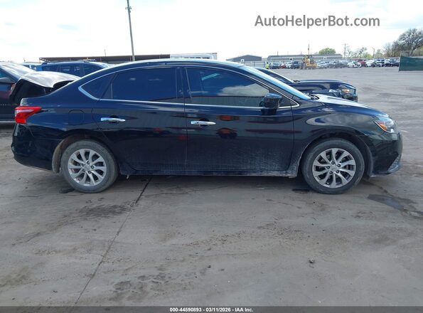 3N1AB7AP1KY448925 2019 NISSAN SENTRA Black Rear interior view