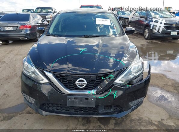 3N1AB7AP1KY448925 2019 NISSAN SENTRA Black Instrument cluster view