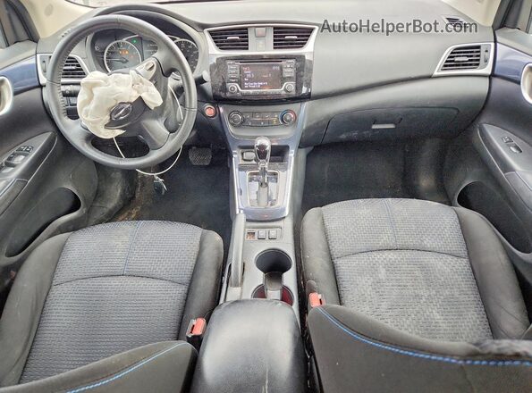 3N1AB7AP2HY271598 2017 NISSAN SENTRA Black Dashboard view