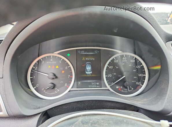 3N1AB7AP2HY271598 2017 NISSAN SENTRA Black Instrument cluster view