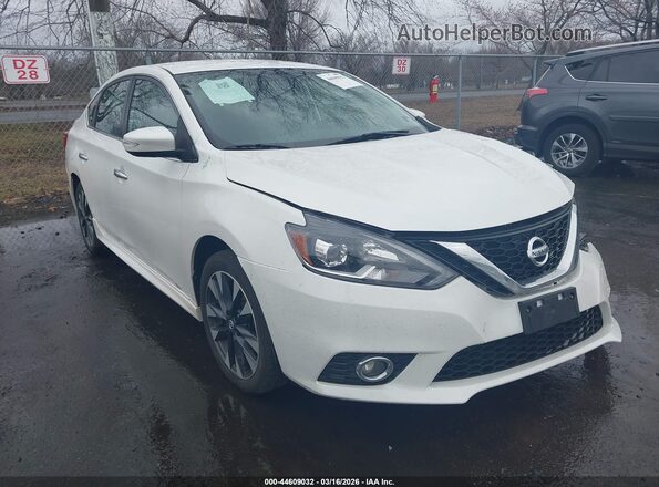 3N1AB7AP2HY378487 2017 NISSAN SENTRA Белый Передняя правая четверть