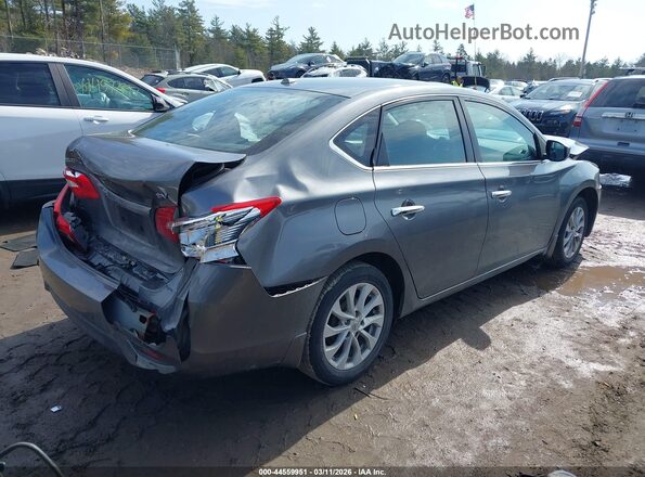3N1AB7AP2JY308400 2018 NISSAN SENTRA Gray Tył prawy