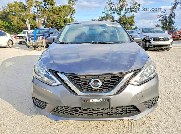3N1AB7AP3GL663517 2016 NISSAN SENTRA Gray წინა ხედი