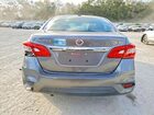 2016 Nissan Sentra Sv Gray vin: 3N1AB7AP3GL663517
