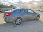 2016 Nissan Sentra Sv Gray vin: 3N1AB7AP3GL663517