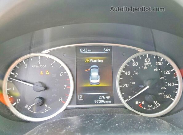 3N1AB7AP3GL663517 2016 NISSAN SENTRA Gray ხელსაწყოთა პანელის ხედი
