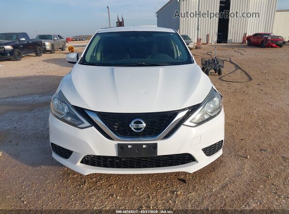 3N1AB7AP3GY279675 2016 NISSAN SENTRA Белый Вид задней части салона