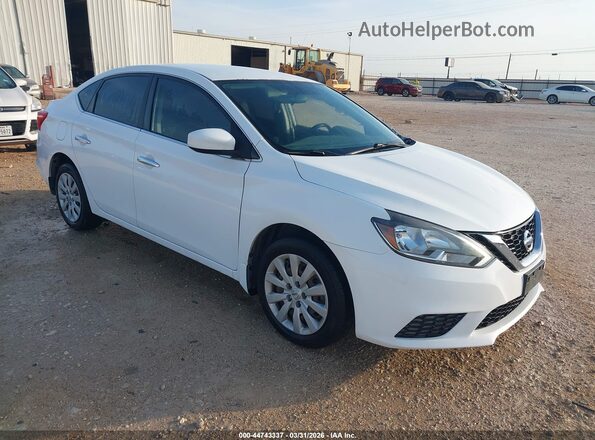 3N1AB7AP3GY279675 2016 NISSAN SENTRA Белый Передняя правая четверть