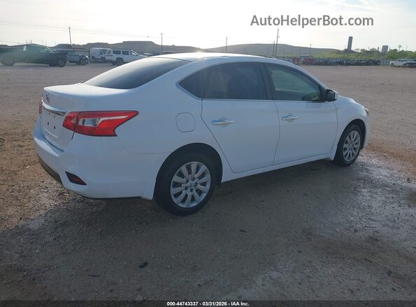 3N1AB7AP3GY279675 2016 NISSAN SENTRA Белый Задняя правая четверть