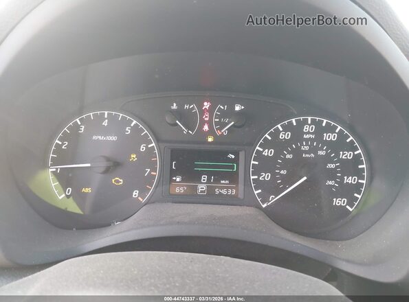3N1AB7AP3GY279675 2016 NISSAN SENTRA Белый Вид задних сидений