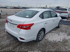 2017 Nissan Sentra S Белый vin: 3N1AB7AP3HY383892