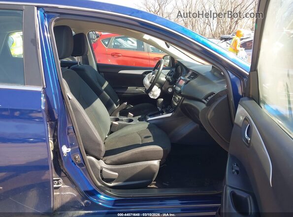 3N1AB7AP3KY374018 2019 NISSAN SENTRA Blue Սալոնի դիմացի տեսք