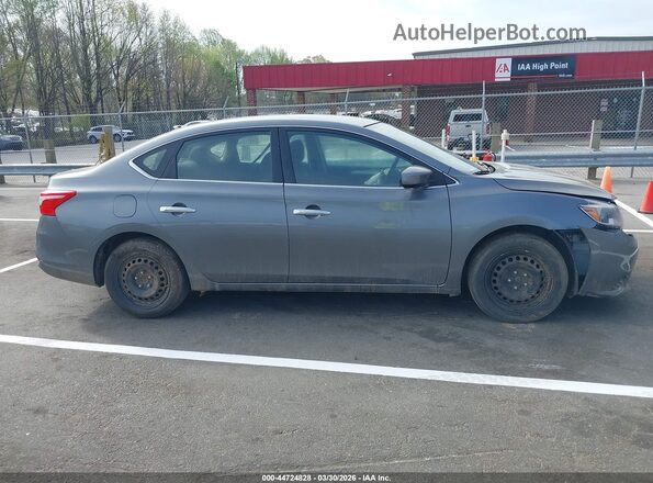 3N1AB7AP4GY216665 2016 NISSAN SENTRA Серый Вид задней части салона