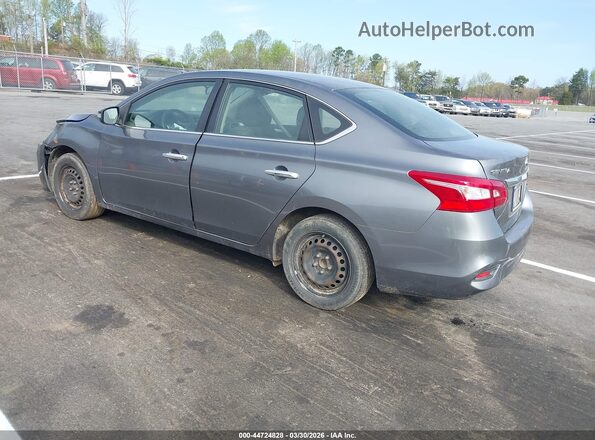 3N1AB7AP4GY216665 2016 NISSAN SENTRA Серый Задняя левая четверть