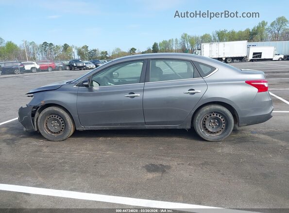3N1AB7AP4GY216665 2016 NISSAN SENTRA Серый Панорамный вид салона 360°