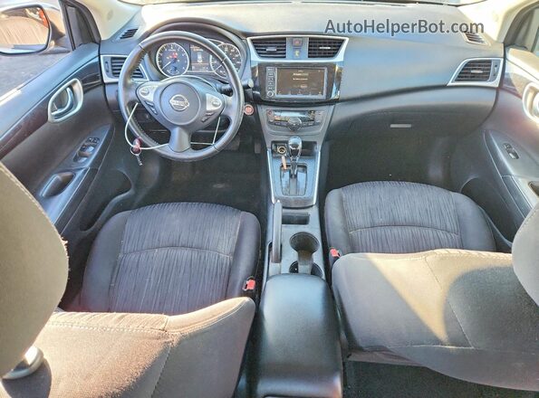 3N1AB7AP4KL602279 2019 NISSAN SENTRA Черный Вид панели приборов