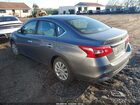 2019 Nissan Sentra S Серый vin: 3N1AB7AP4KY362542