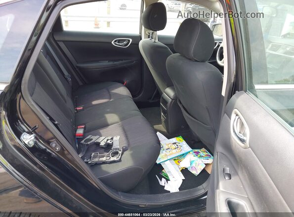 3N1AB7AP4KY445422 2019 NISSAN SENTRA Черный Вид наклейки с VIN-кодом