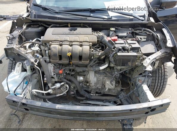 3N1AB7AP4KY445422 2019 NISSAN SENTRA Черный Вид сзади