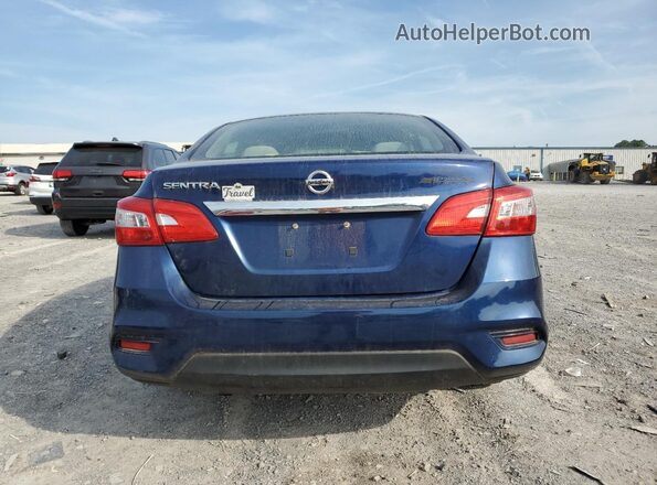 3N1AB7AP5GY321148 2016 NISSAN SENTRA Синий Вид сзади