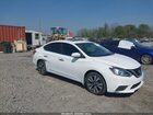 2019 Nissan Sentra Sv White vin: 3N1AB7AP5KY232348