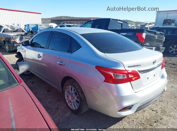 3N1AB7AP5KY262661 2019 NISSAN SENTRA Серебряный Панорамный вид салона 360°