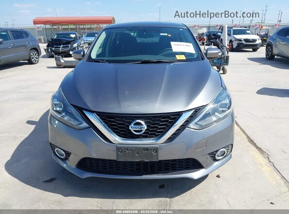 3N1AB7AP6HY334024 2017 NISSAN SENTRA Серый Вид задней части салона
