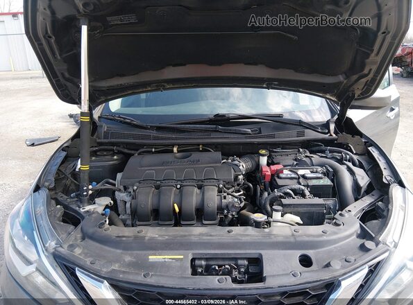 3N1AB7AP7HL644227 2017 NISSAN SENTRA Серый Вид сзади