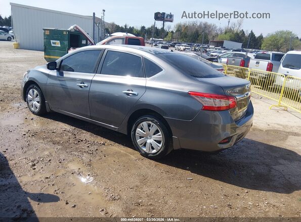 3N1AB7AP7HY368098 2017 NISSAN SENTRA Серый Задняя левая четверть