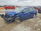 2019 Nissan Sentra S Blue vin: 3N1AB7AP7KY317983