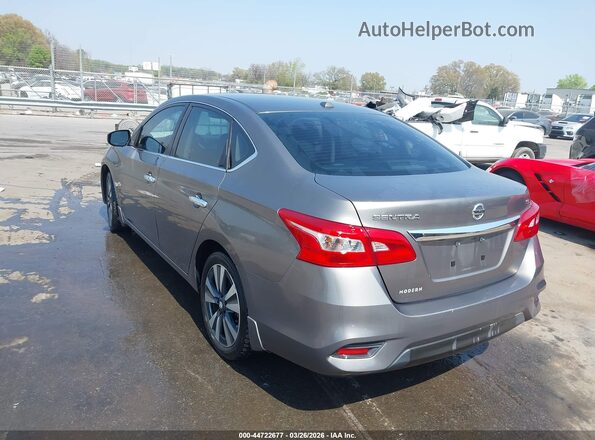 3N1AB7AP8GY332452 2016 NISSAN SENTRA Gray Задня ліва чверть