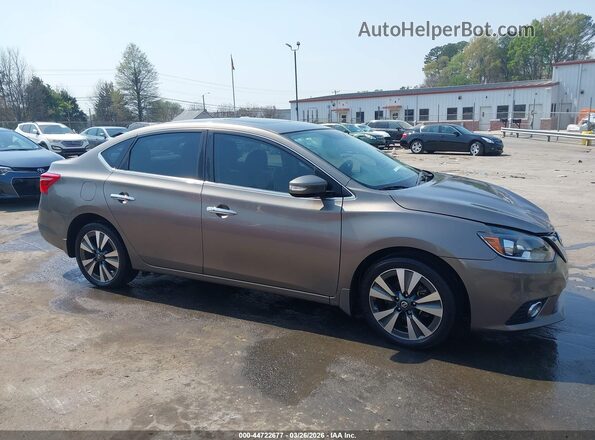 3N1AB7AP8GY332452 2016 NISSAN SENTRA Gray Вид задньої частини салону