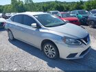 2019 Nissan Sentra Sv Silver vin: 3N1AB7AP8KY392966