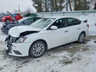 2019 Nissan Sentra White vin: 3N1AB7AP8KY433807