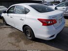 2018 Nissan Sentra S Белый vin: 3N1AB7APXJY328443