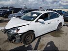2018 Nissan Sentra S Белый vin: 3N1AB7APXJY328443